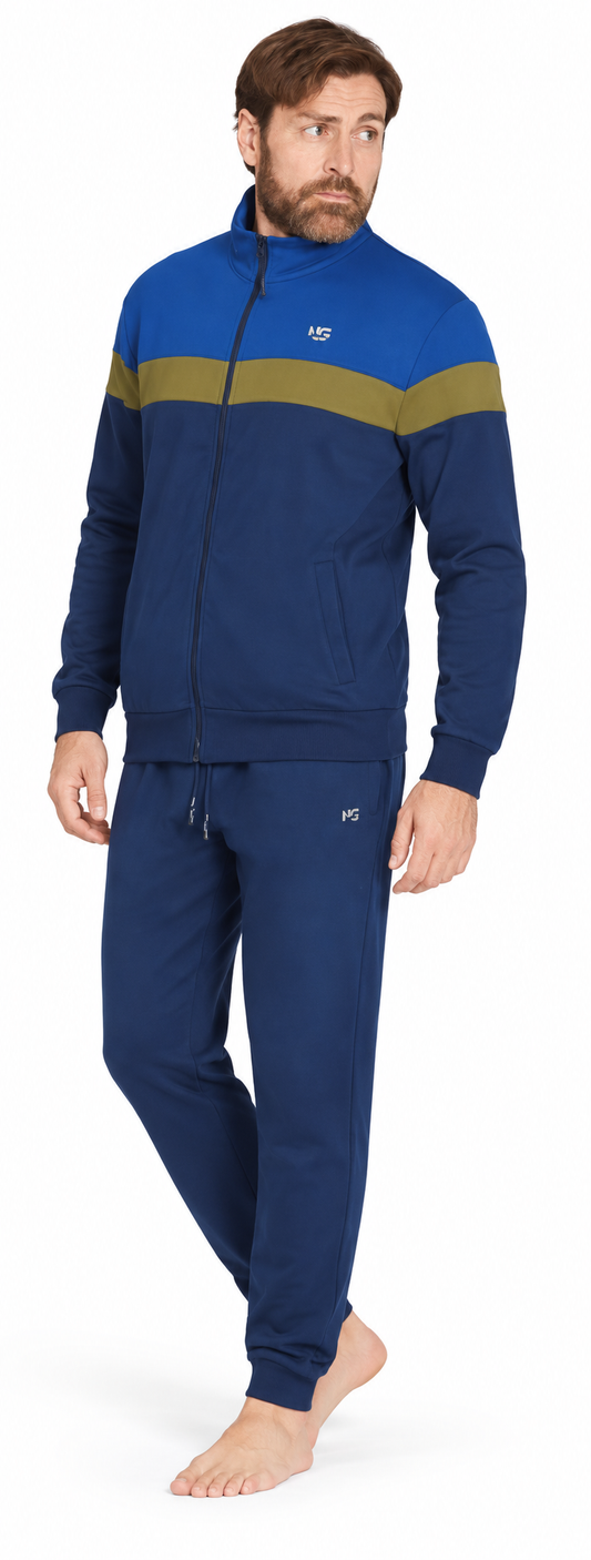 Tuta uomo zip felpata Nazareno Gabrielli SU5008