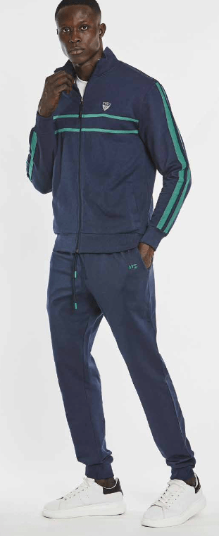 Tuta uomo zip garzata Nazareno Gabrielli SU5054