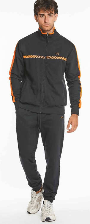 Tuta uomo zip garzata Nazareno Gabrielli SU5056