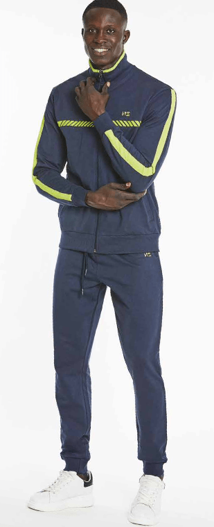 Tuta uomo zip garzata Nazareno Gabrielli SU5056