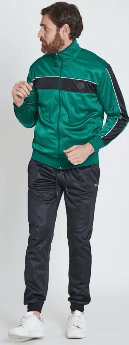 Tuta uomo zip triacetata Nazareno Gabrielli SU5010