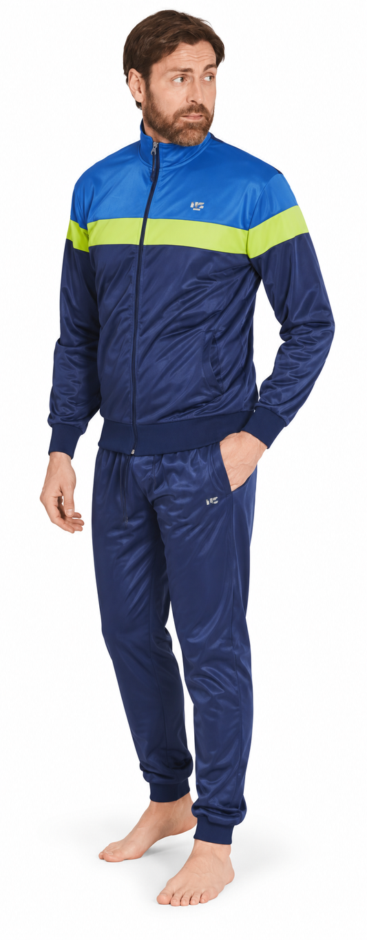 Tuta uomo zip triacetata Nazareno Gabrielli SU5011
