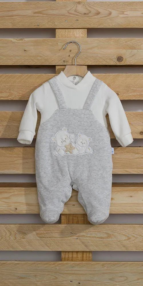 Tutina Neonata ciniglia Gary S7012