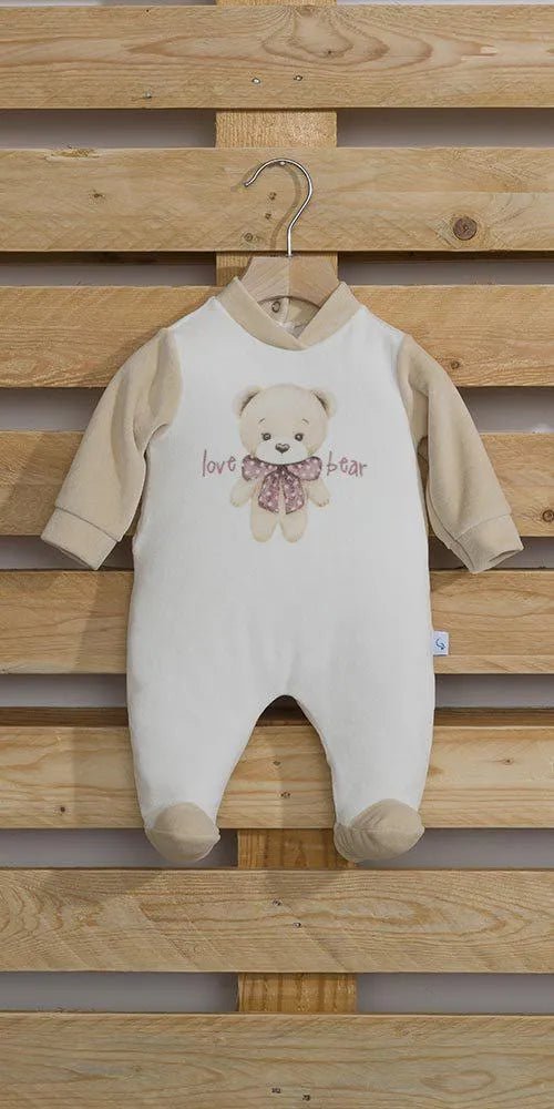 Tutina Neonata ciniglia Gary S7028