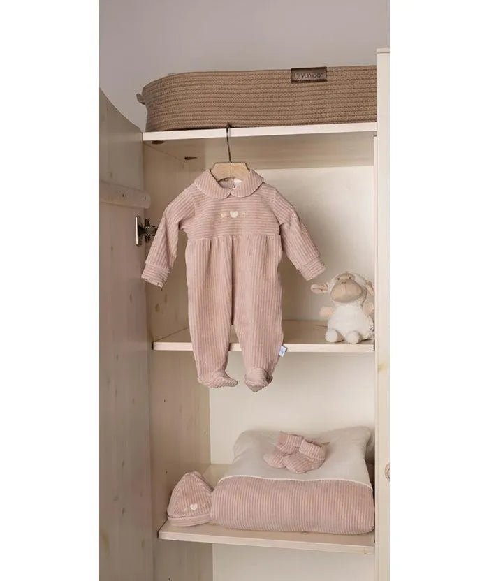 Tutina Neonata ciniglia a coste Gary 7080