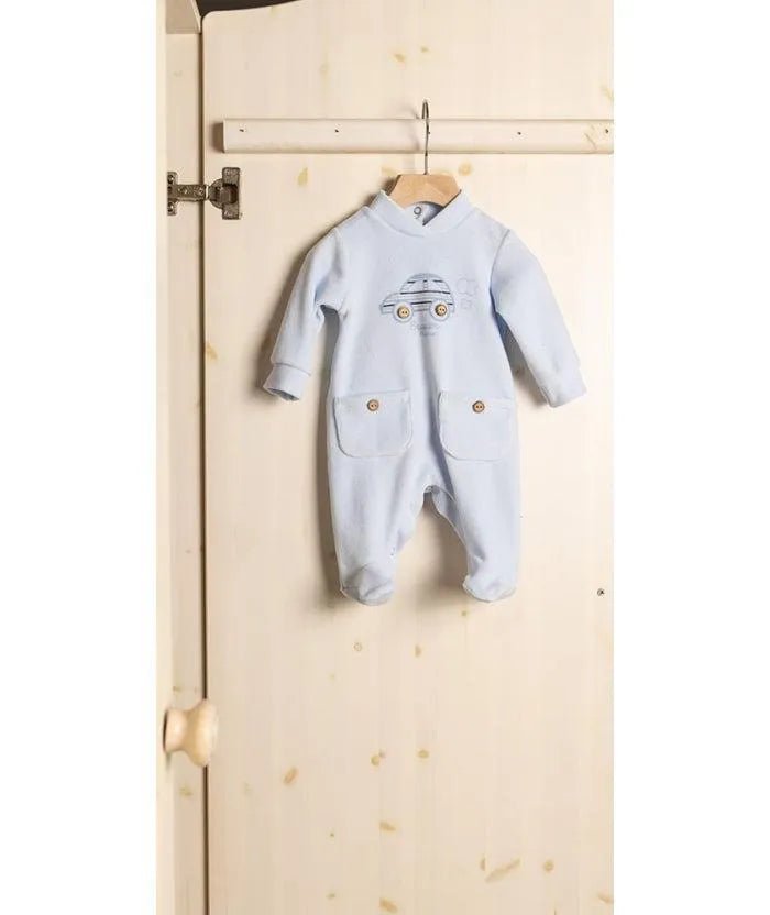 Tutina Neonato ciniglia Gary 7181