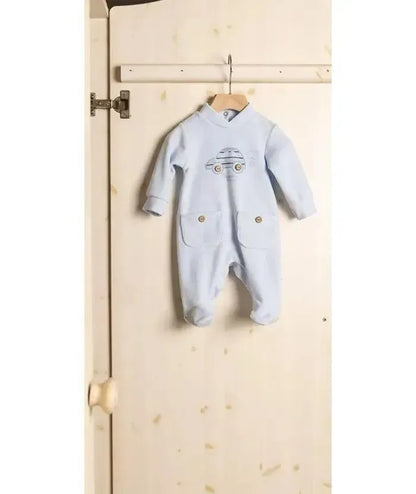 Tutina Neonato ciniglia Gary 7181