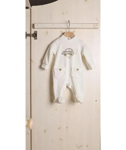Tutina Neonato ciniglia Gary 7181