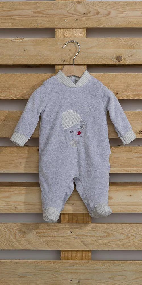 Tutina Neonato ciniglia Gary S7008