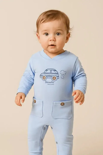 Tutina Neonato interlock Gary 7185