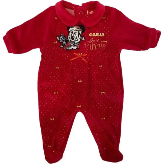 Tutina ciniglia invernale neonato bambina Disney Natale WQ 3036