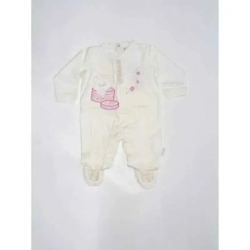 Tutina neonato bambina Pastello cotone TJ2I