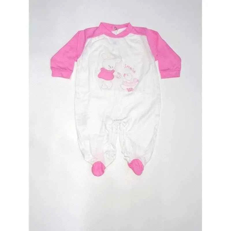 Tutina neonato bambina Pastello cotone TJ51G