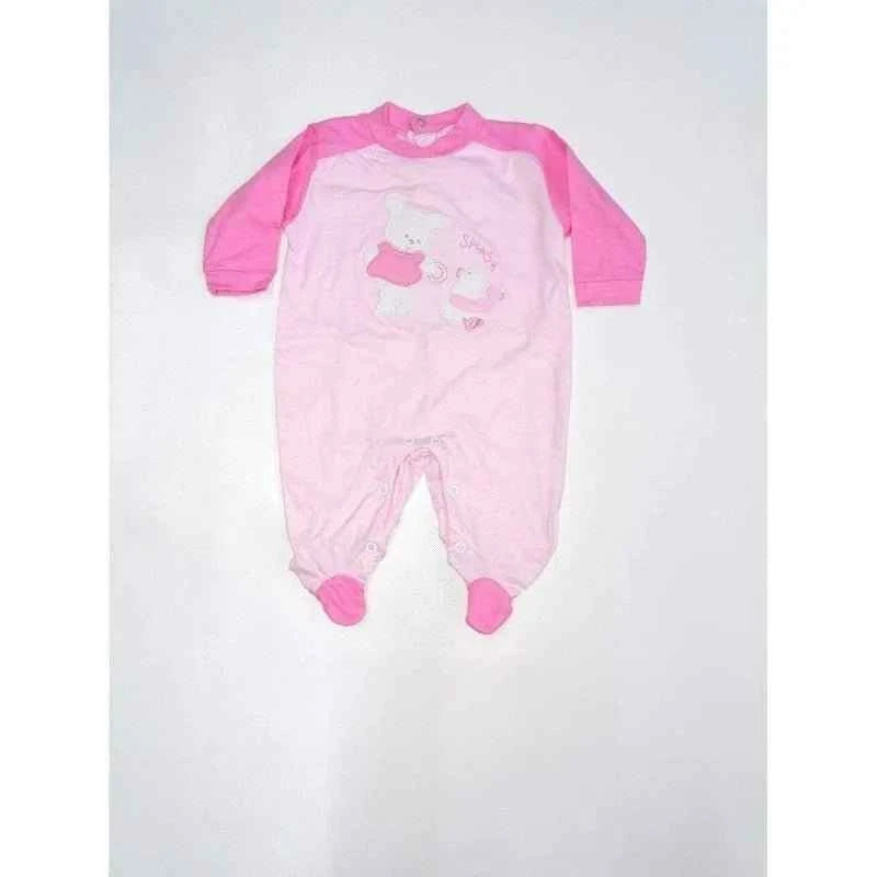 Tutina neonato bambina Pastello cotone TJ51G