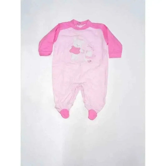 Tutina neonato bambina Pastello cotone TJ51G