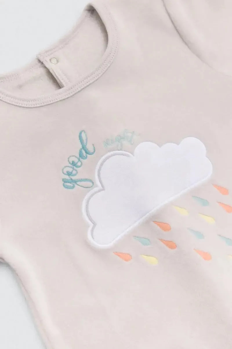 Tutina neonato ciniglia elasticizzata Ysabel Mora 25606