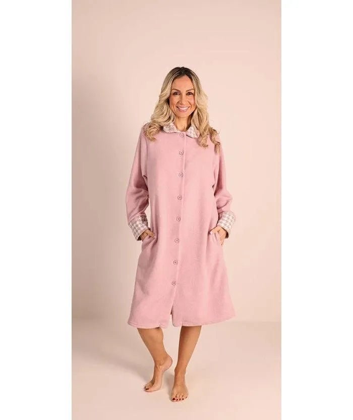 Vestaglia aperta donna invernale punto Milano Gary flanellata 5164