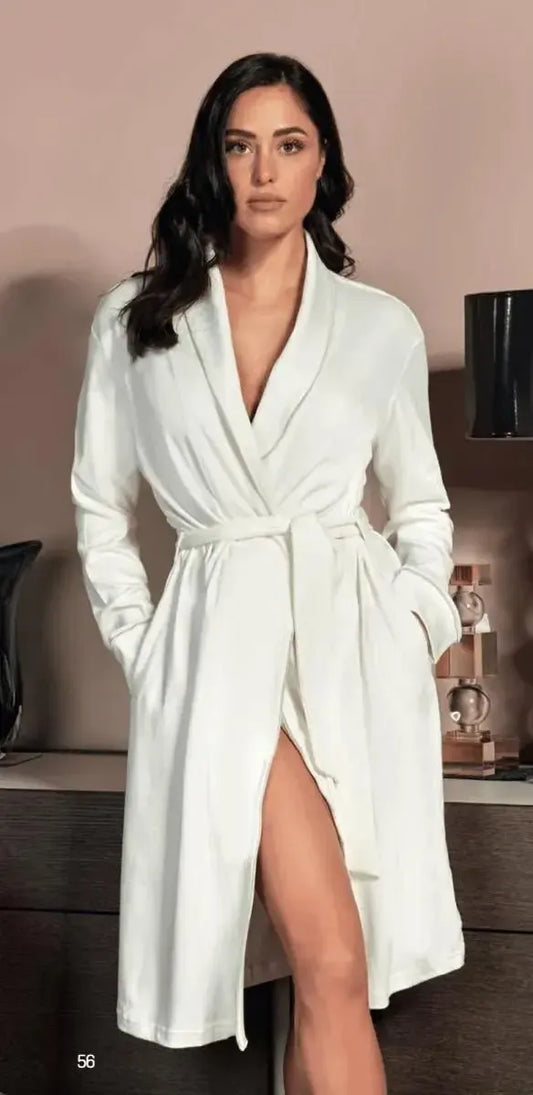 Vestaglia donna Nottingham caldo cotone interlock PV45226