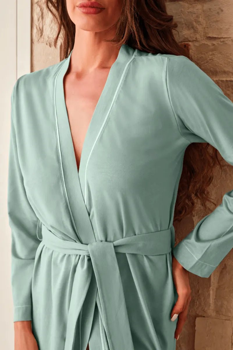 Vestaglia donna Nottingham in cotone modal NPB175