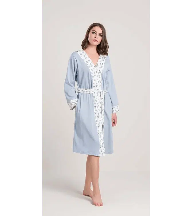 Vestaglia donna invernale interlock Gary V50054