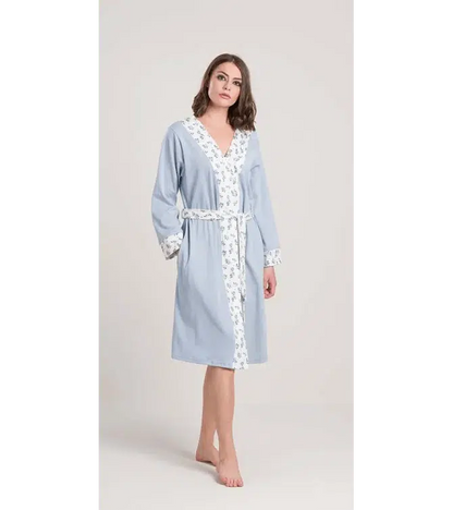 Vestaglia donna invernale interlock Gary V50054