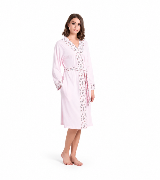 Vestaglia donna invernale interlock Gary V50054