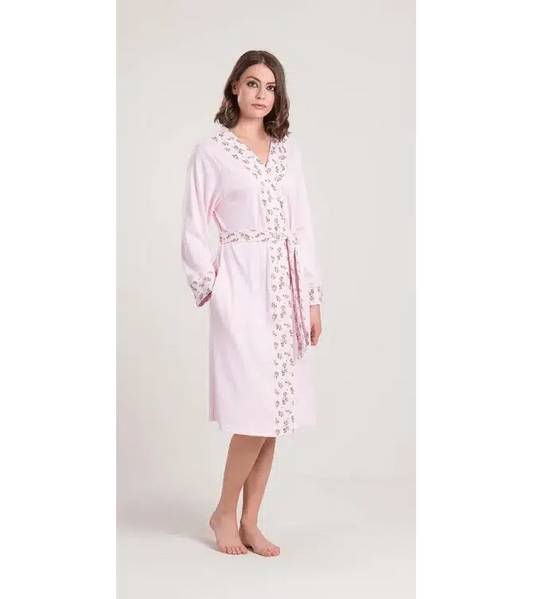 Vestaglia donna invernale interlock Gary V50054