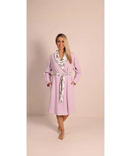 Vestaglia donna invernale punto Milano Gary flanellata 5134