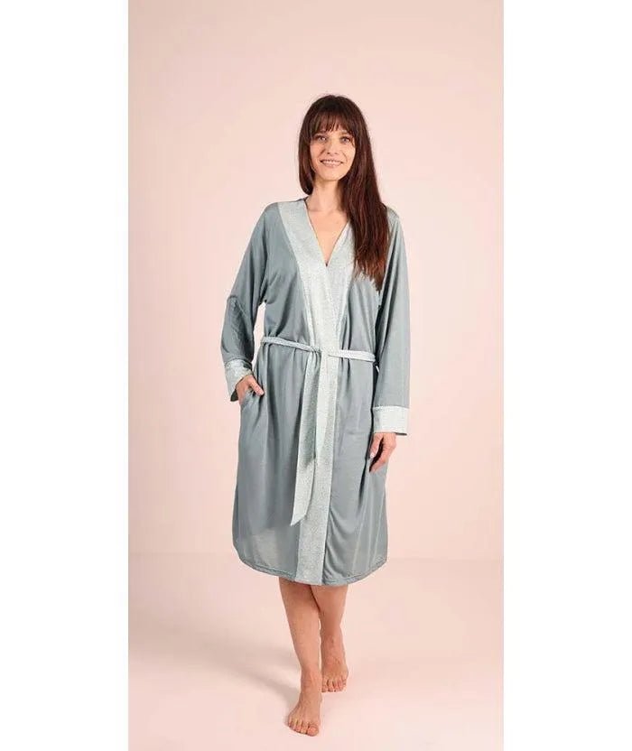 Vestaglia donna invernale viscosa Gary 5228