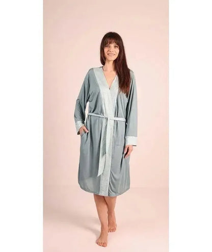 Vestaglia donna invernale viscosa Gary 5228