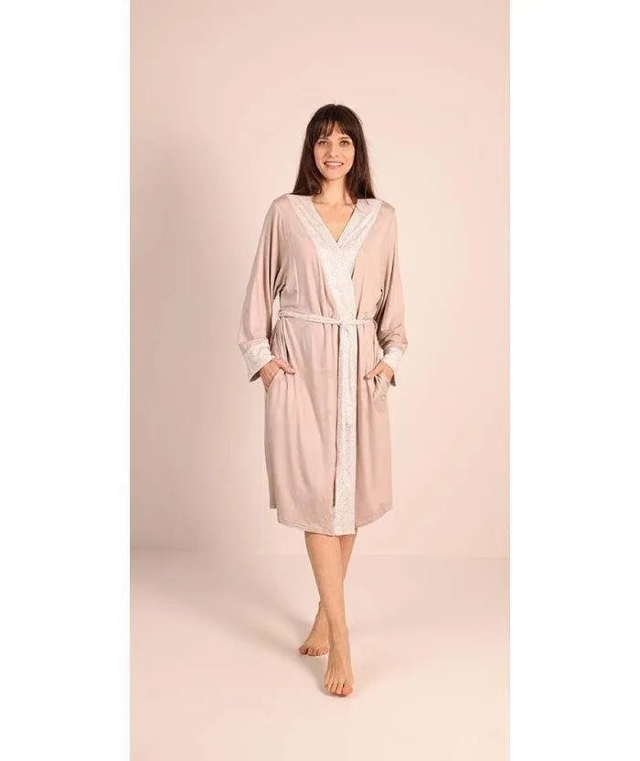 Vestaglia donna invernale viscosa Gary 5228