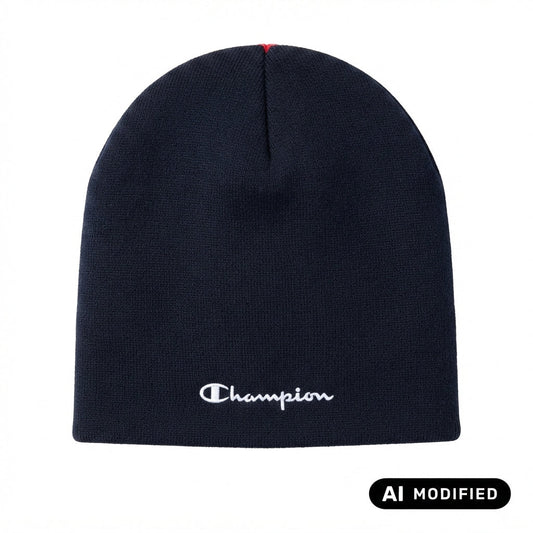 Champion Cappellino Reversibile Unisex 806408-BS501 Blu - Berretto Invernale