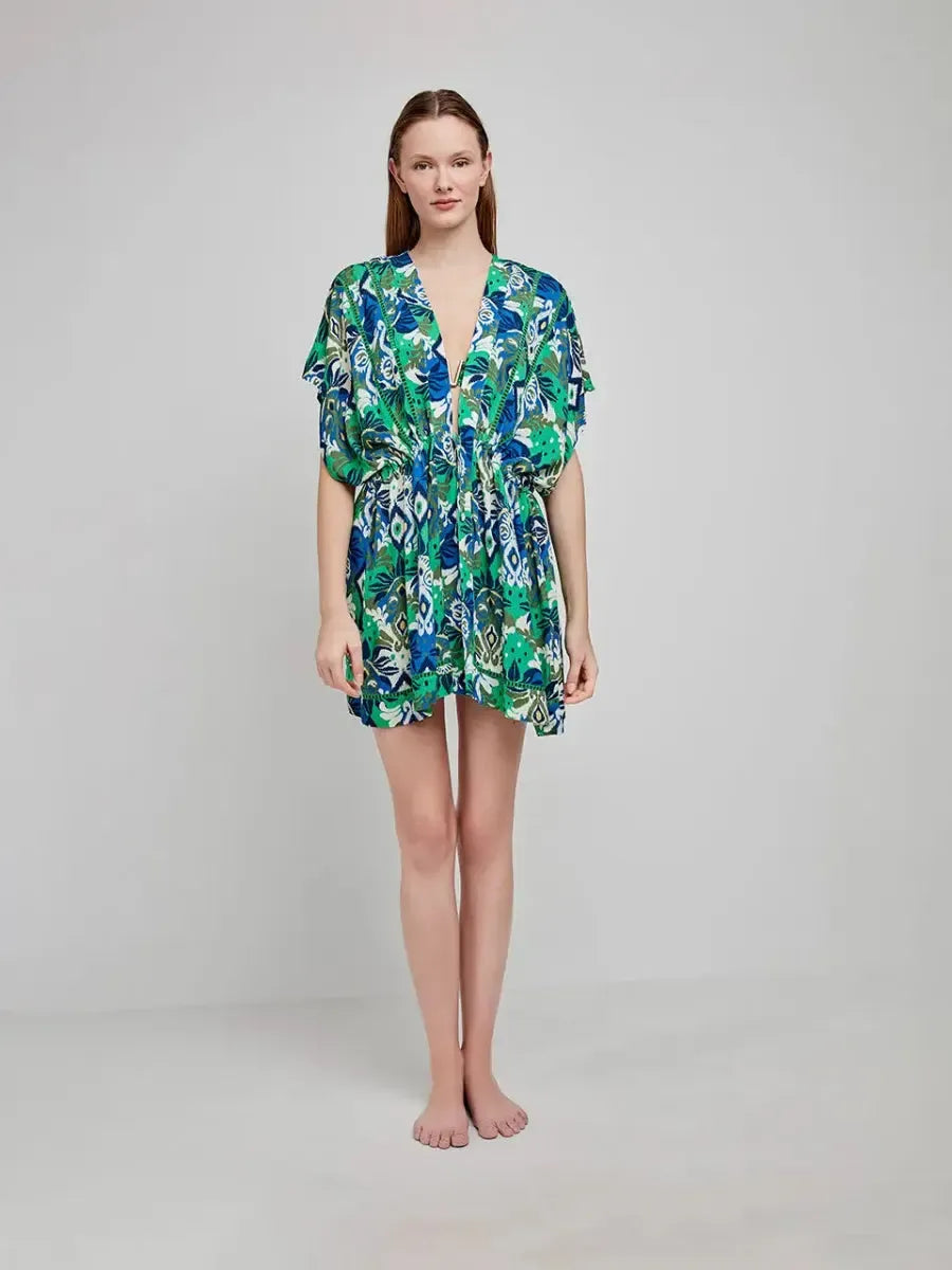 Abito mare caftano copricostume Gisela 40036 - Caos Intimo Donna - Uomo - Bambini - Casa - Gisela