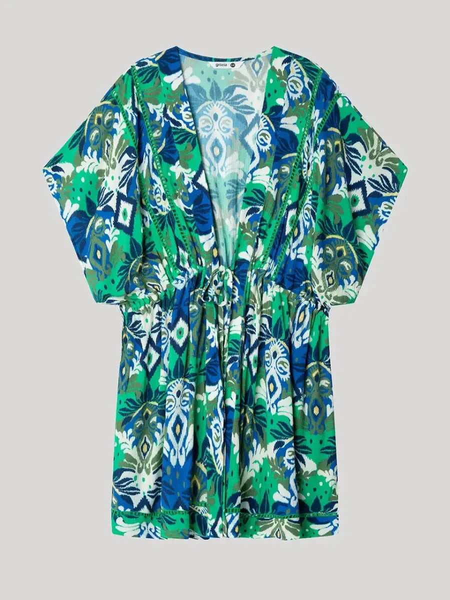 Abito mare caftano copricostume Gisela 40036 - Caos Intimo Donna - Uomo - Bambini - Casa - Gisela