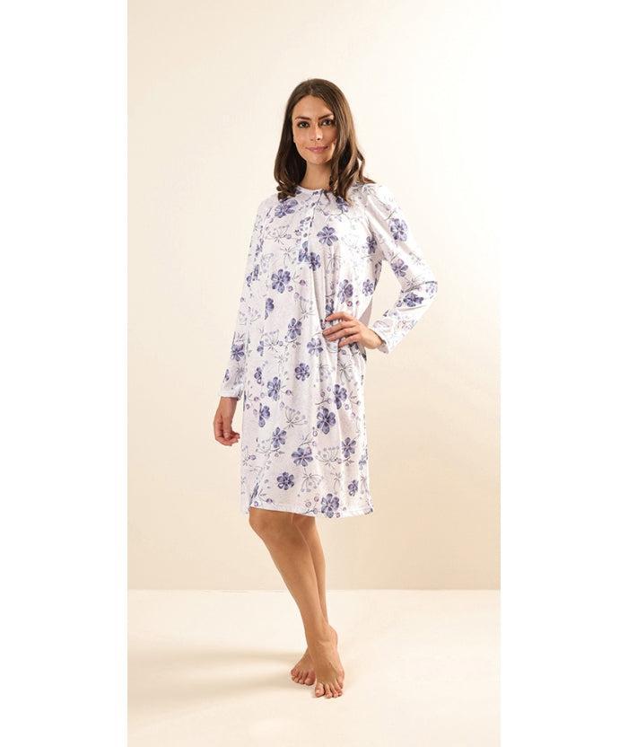 Camicia donna serafino Jersey Gary puro cotone Z50054