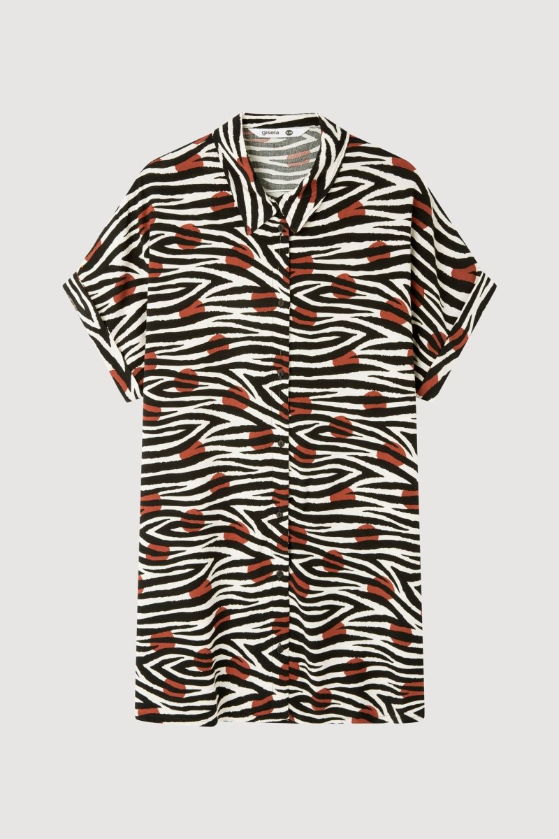 Camiciola abito mare copricostume viscosa Gisela 40021 - Caos Intimo Donna - Uomo - Bambini - Casa - Gisela