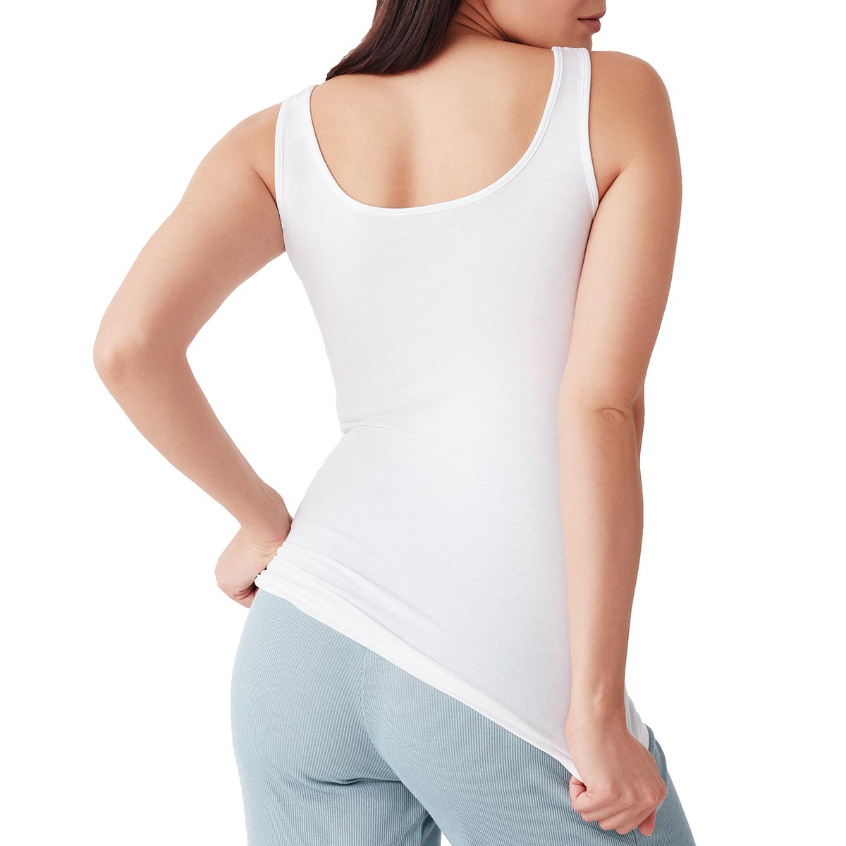 Canotta donna Cotonella in cotone bielastico GD009 - Caos Intimo Donna - Uomo - Bambini - Casa - Cotonella