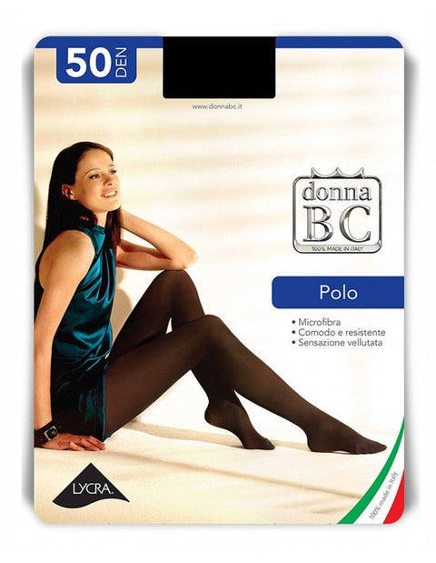 Collant microfibra Donna BC modello Polo 50 denari - Caos Intimo Donna - Uomo - Bambini - Casa - Donna Bc