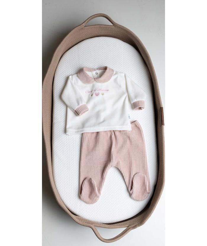 Completino clinico Neonata ciniglia a coste Gary 7082 - Caos Intimo Donna - Uomo - Bambini - Casa - Gary
