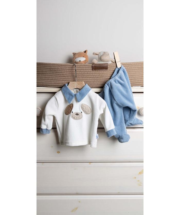 Completino clinico Neonato ciniglia a coste Gary 7222 - Caos Intimo Donna - Uomo - Bambini - Casa - Gary