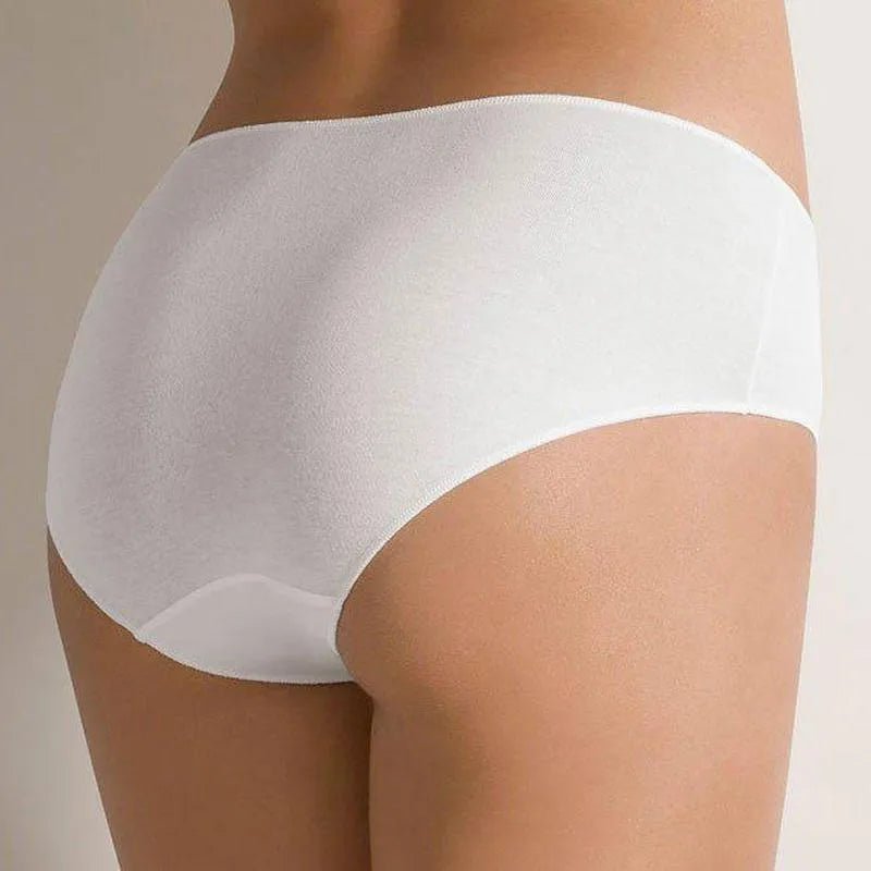 Confezione 3 Slip Midi Cotonella in Cotone Invisibile e Antisegno - Art. 3488 - Caos Intimo Donna - Uomo - Bambini - Casa - Cotonella