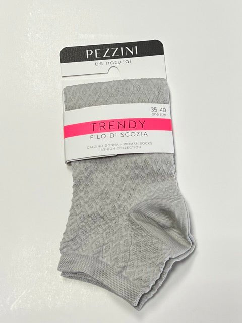 Confezione da 12 paia di calze donna in puro cotone Pezzini Be Natural Trendy DCZ-PPE23004 - Caos Intimo Donna - Uomo - Bambini - Casa - Pezzini