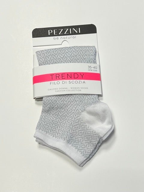 Confezione da 12 paia di calze donna in puro cotone Pezzini Be Natural Trendy DCZ-PPE23005 - Caos Intimo Donna - Uomo - Bambini - Casa - Pezzini