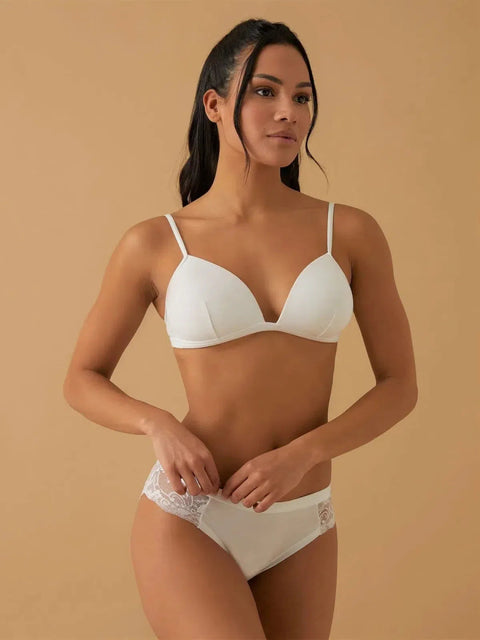 Confezione da 3 slip donna in pizzo Jadea motivo floreale 520 - Caos Intimo Donna - Uomo - Bambini - Casa - Jadea