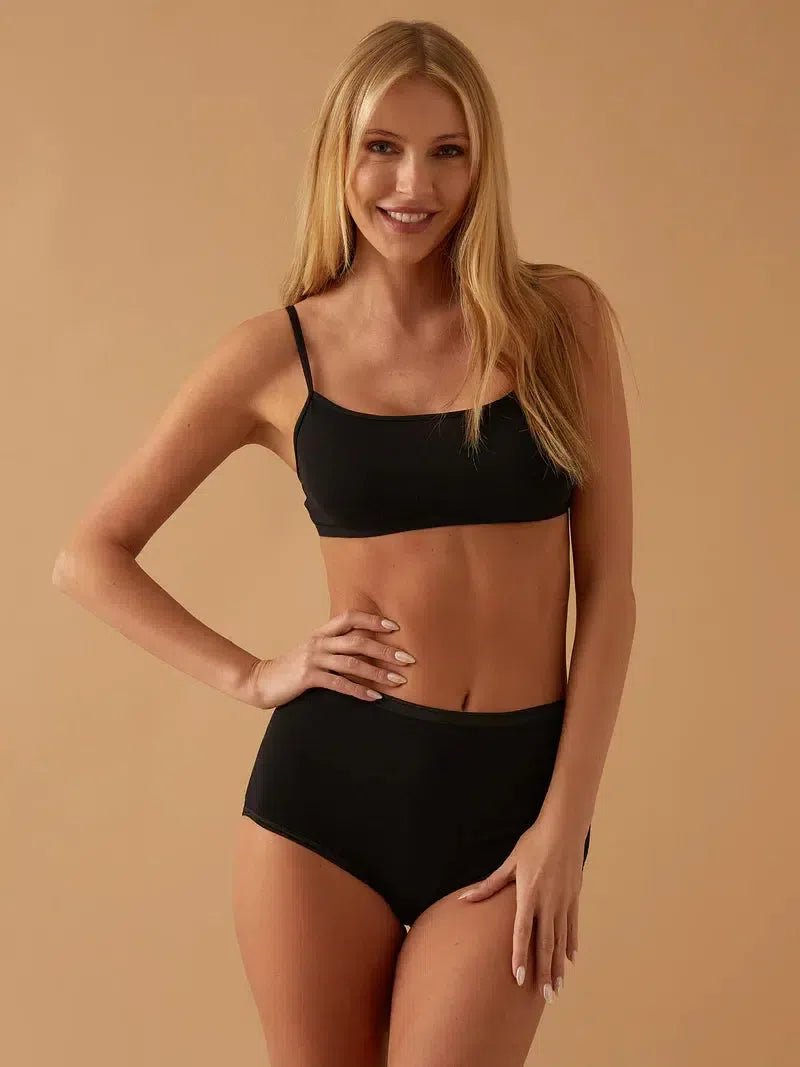 Confezione da 3 slip donna modello Culotte Jadea cotone rasato 05 - Caos Intimo Donna - Uomo - Bambini - Casa - Jadea