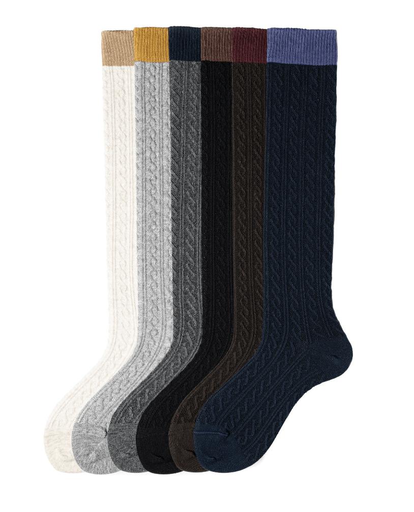 Confezione da 6 paia di calze lunghe in caldo cotone donna Pezzini DGB - PAI2401 - Caos Intimo Donna - Uomo - Bambini - Casa - Pezzini