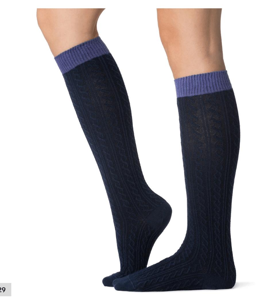 Confezione da 6 paia di calze lunghe in caldo cotone donna Pezzini DGB - PAI2401 - Caos Intimo Donna - Uomo - Bambini - Casa - Pezzini