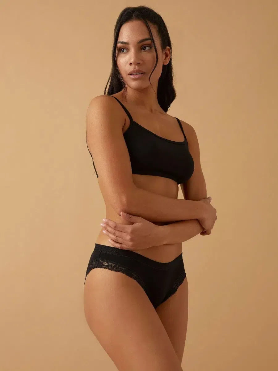 Confezione da 6 slip donna in pizzo Jadea motivo floreale 518 - Caos Intimo Donna - Uomo - Bambini - Casa - Jadea