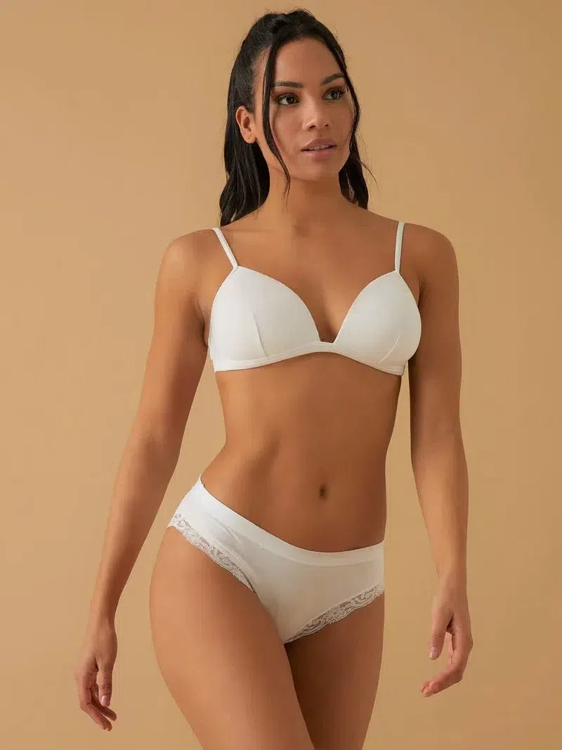 Confezione da 6 slip donna in pizzo Jadea motivo floreale 518 - Caos Intimo Donna - Uomo - Bambini - Casa - Jadea