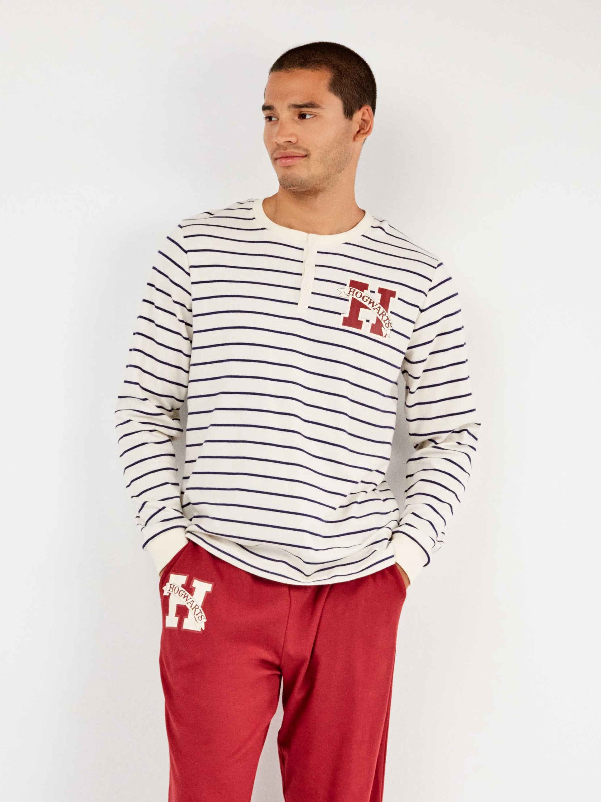 Pigiama uomo Gisela Harry Potter caldo cotone 20359